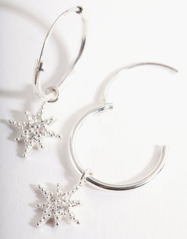 Lovisa - Sterling Silver Graduated Mini Hoop Pack