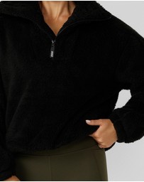 Lorna Jane - Everyday Teddy Quarter-Zip Sweat