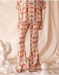 KINGA CSILLA - Cuore Luna Flare Pants