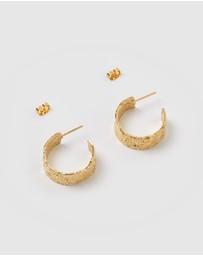 Arms Of Eve - Gabriella Gold Hoop Earrings