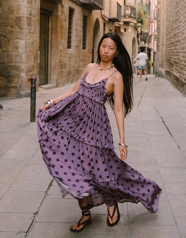 KINGA CSILLA - Posto Spot June Maxi Dress