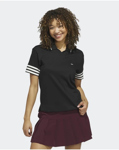adidas Originals - Originals 3-Stripe Polo Shirt Womens