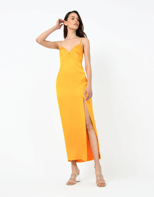 Forcast - Muse Backless Maxi Dress