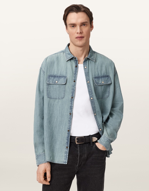 AllSaints - Gribbs LS Shirt