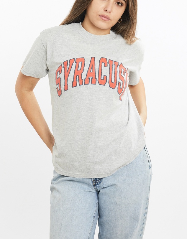 Vintage by The Real Deal - Pre Loved - Vintage 90s Champion Syracuse University Tee