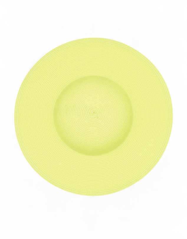Morgan & Taylor - Mini Mona Racewear Plate Hat in Lime Green