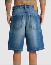 Cotton On - Baggy Denim Shorts