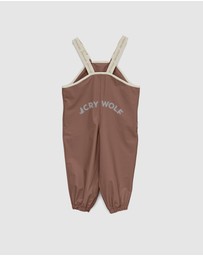 Crywolf - BABY WANDER OVERALL Pinecone
