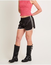 Alice In The Eve - Rory Satin Runner Shorts