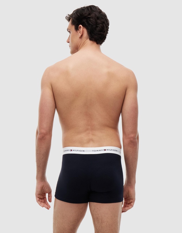 Tommy Hilfiger - 3-Pack Signature Repeat Logo Waistband Trunks