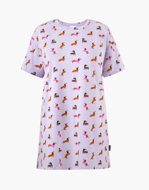Bamboozld - Women's Bamboo Jersey Dash Dreaming Night-Tee & Sock Gift Set
