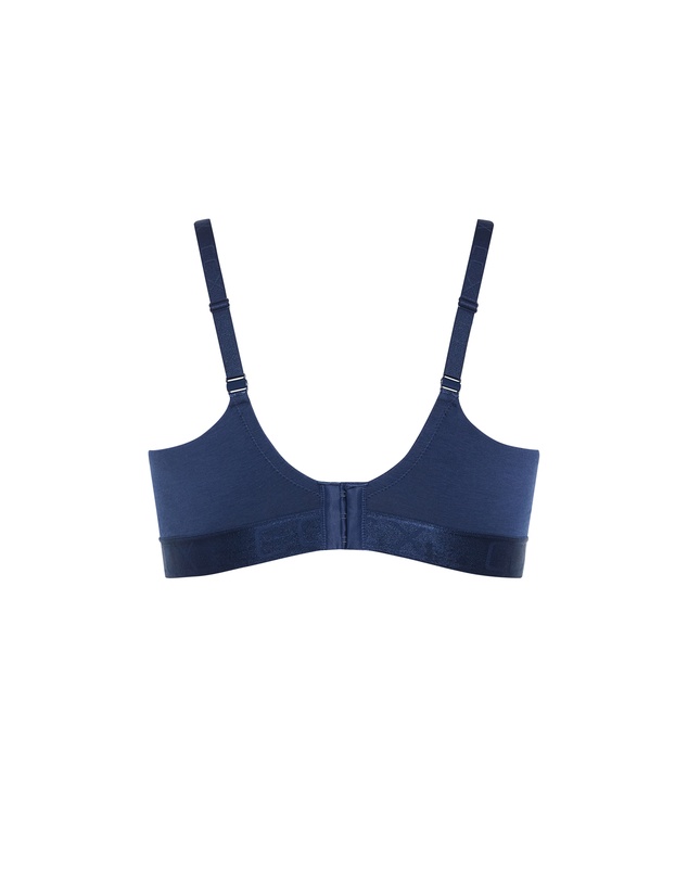 City Chic - Plus size Signature CCX Wireless Bra - navy