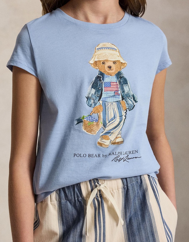 Polo Ralph Lauren - Polo Bear Cotton Jersey Tee - Teens