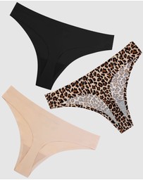 B Free Intimate Apparel - Invisible Panty Lines G String - 3 Pack