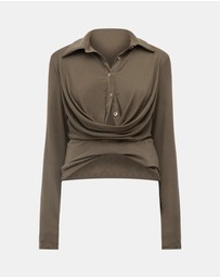 Wynn Hamlyn - Annie Long Sleeve Top