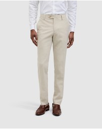 Politix - Prince Of Wales Check Tailored Suit Pant