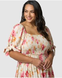 Something 4 Olivia - Felicity Ruffle Maxi Dress