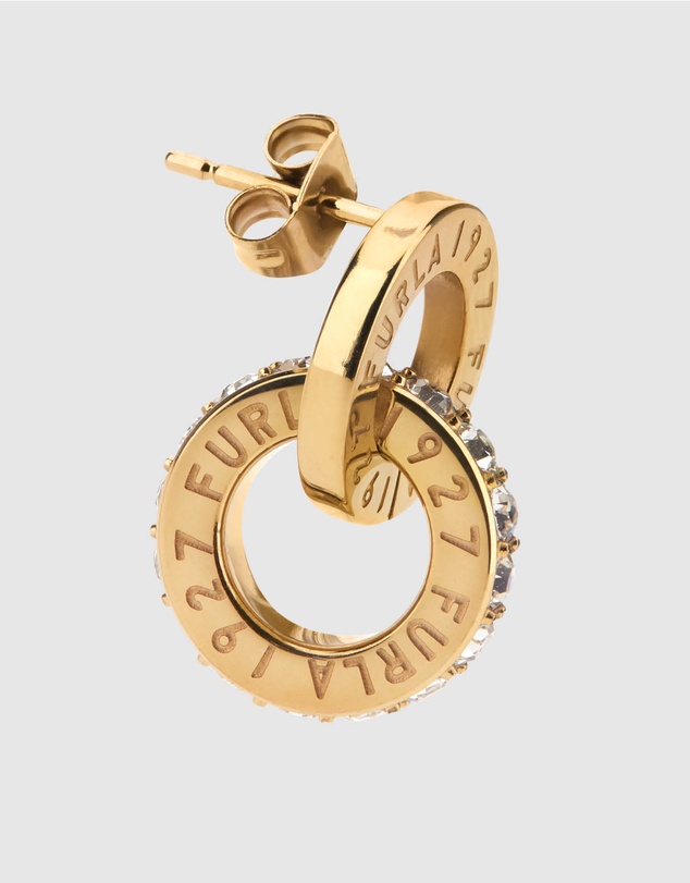 Furla - Furla 1927 Gold Tone Earrings
