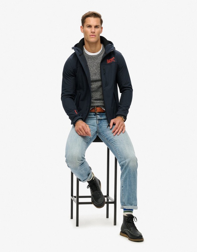 Superdry - Hooded Soft Shell Trekker Jacket