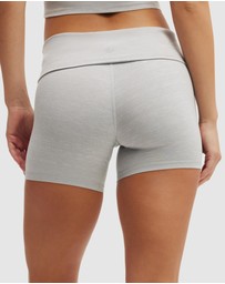Cotton On Body Active - Ultra Soft Roll Over Shortie Shorts