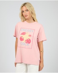 All About Eve - Wild Cherry Relaxed Tee