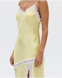 Third Form - Sevin Lace Trim Slip Dress