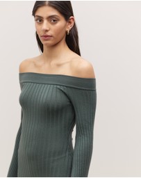 Minima Esenciales - Willow Merino Wool Knit Dress
