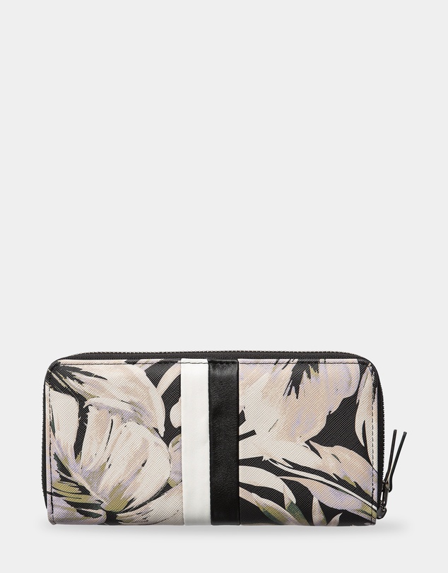 Billabong - Womens Zip Around Bi-Fold Wallet