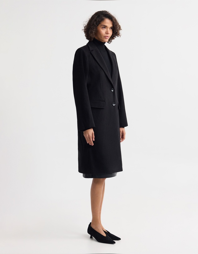 Oxford - Ruby Wool Rich Tailored Overcoat