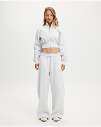Cotton On Body Active - Plush Fitted Zip Through Jacket