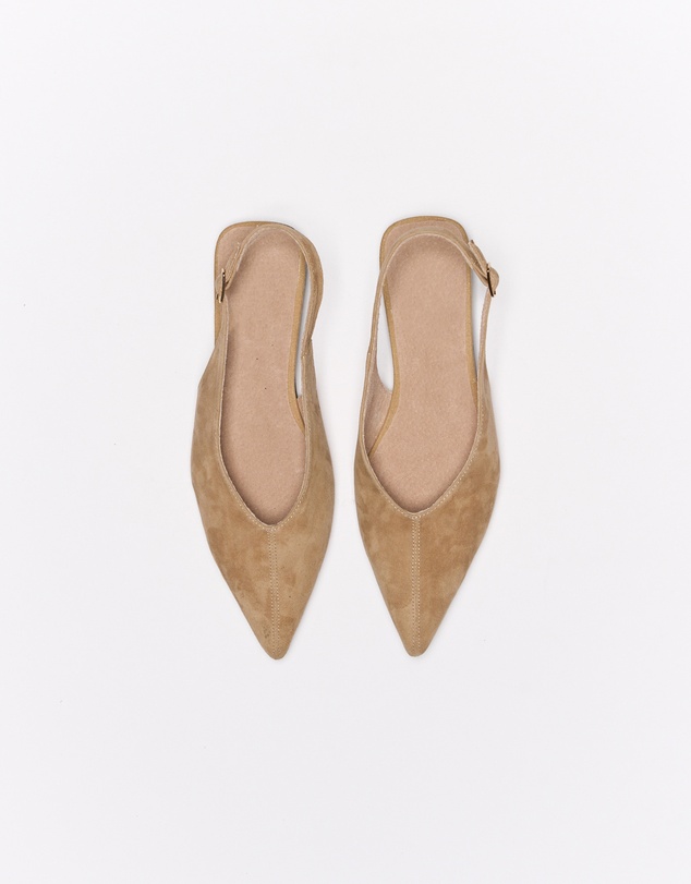 Walnut Melbourne - Sabine Leather Flat