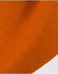 Max Alexander - Orange Designer Winter Felt Hat
