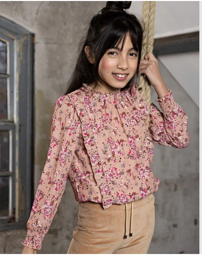 NONO - Tina Floral Blouse - Kids-Teens