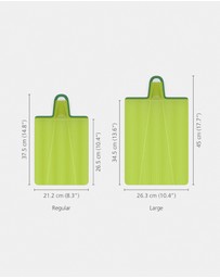 Joseph Joseph - Chop2Pot™ Plus Regular Folding Chopping Board (Green)