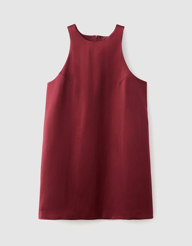 M.N.G - Satin Tie Dress