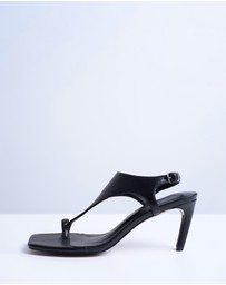 TOPSHOP - Iman Toe Loop Heeled Sandals