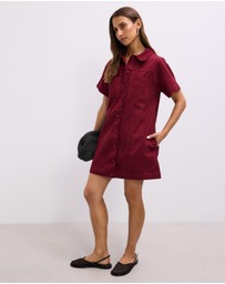 The Fated - Gracie Mini Shirt Dress