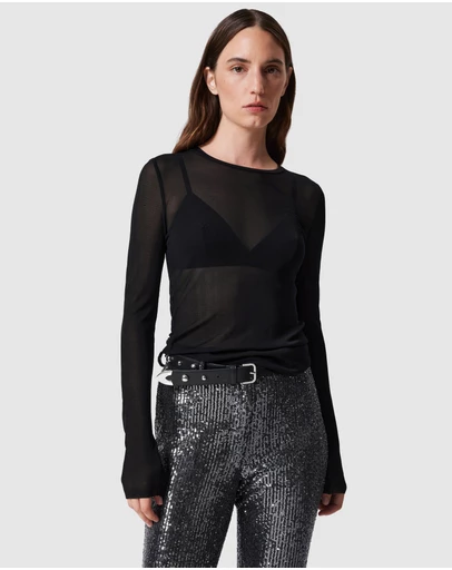 & Other Stories - Sheer Silk Top
