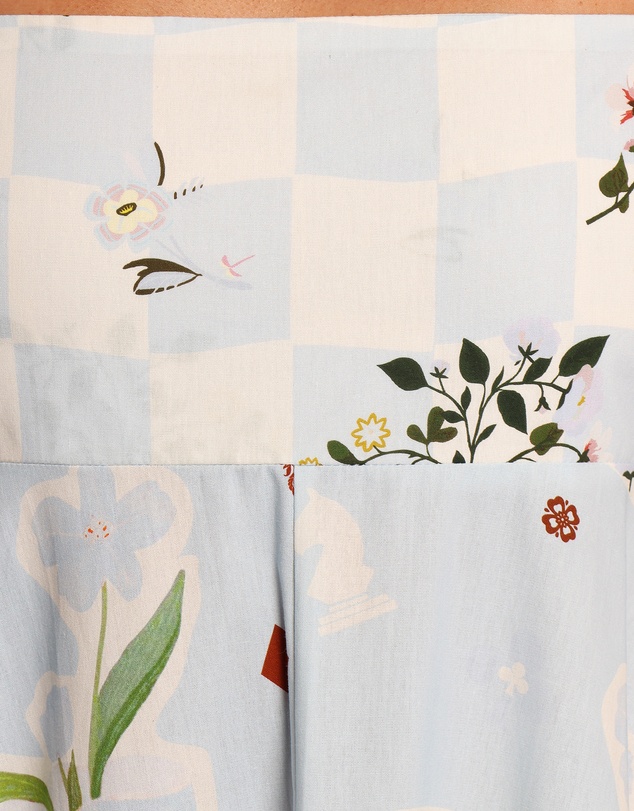 Petal & Pup - Emmeline Maxi Dress - Blue Floral
