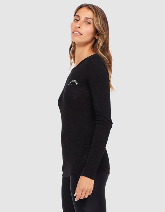 The Upside - Rib Chrissy Long Sleeve Top