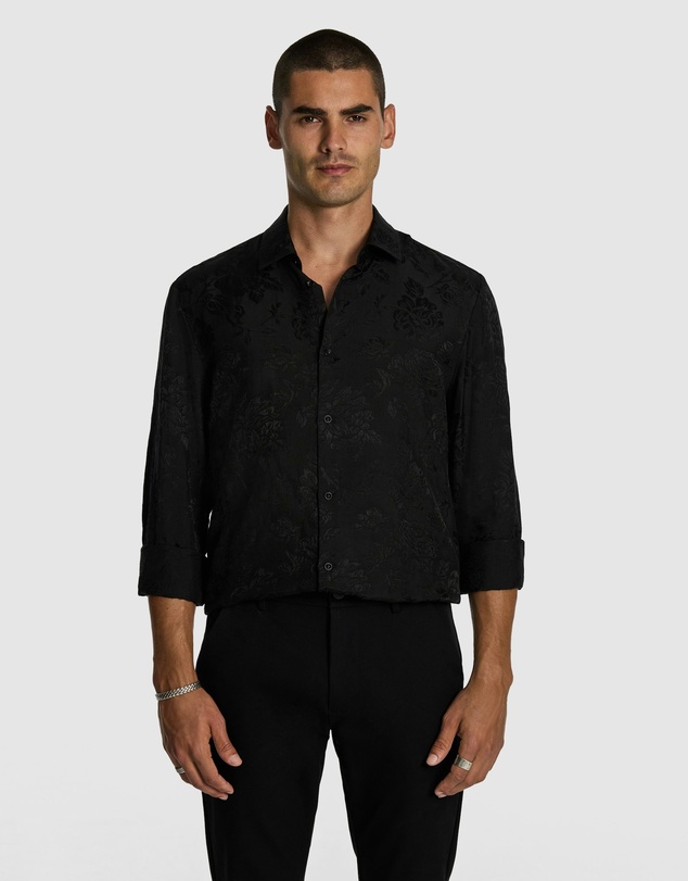 yd. - Kingly Floral Shirt
