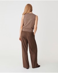 Forcast - Jacinta Argyle Knit Vest