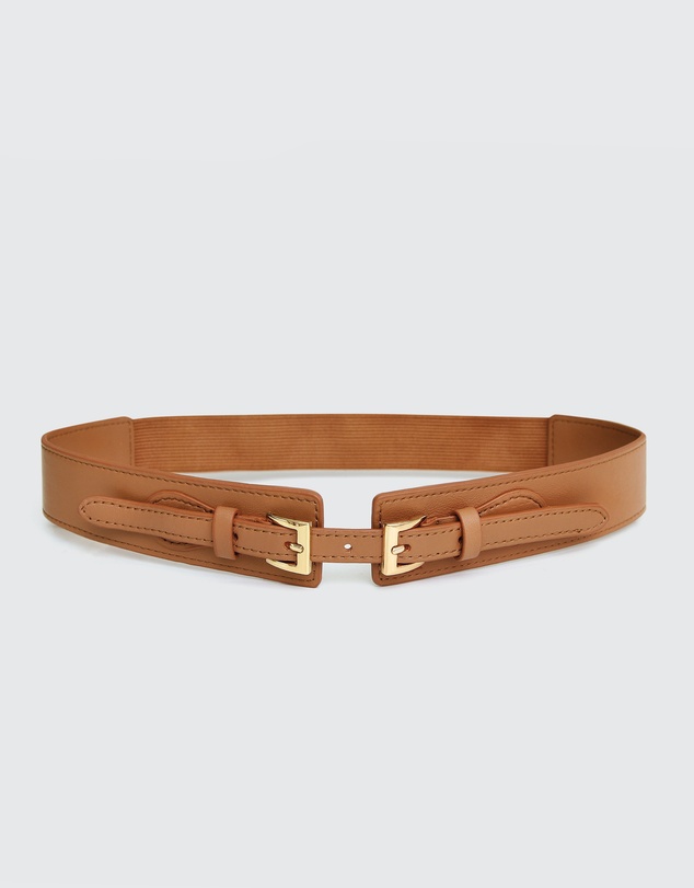 Belle & Bloom - London Fog Leather Waist Belt