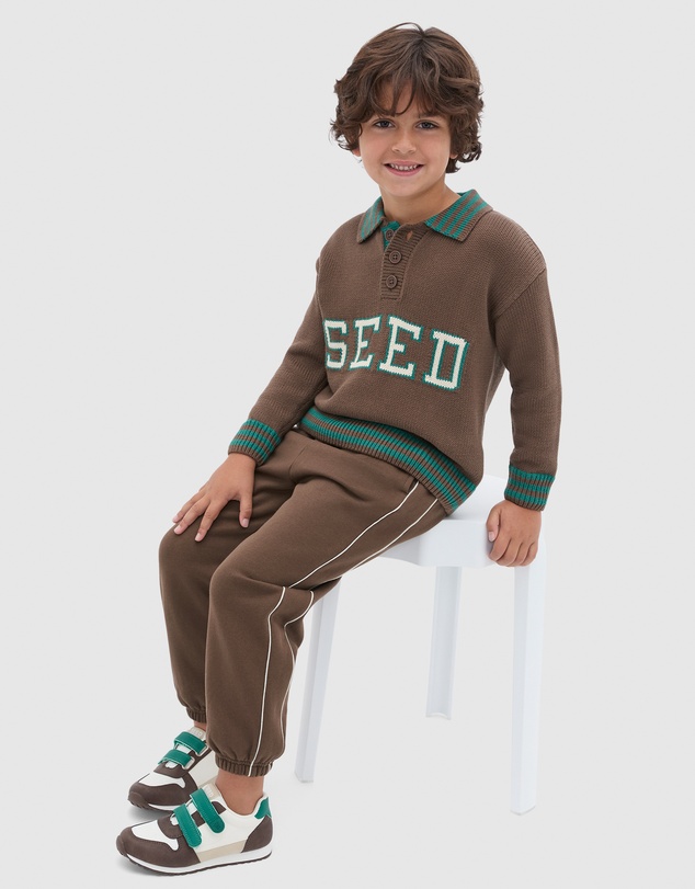 Seed Heritage - Retro Logo Knit