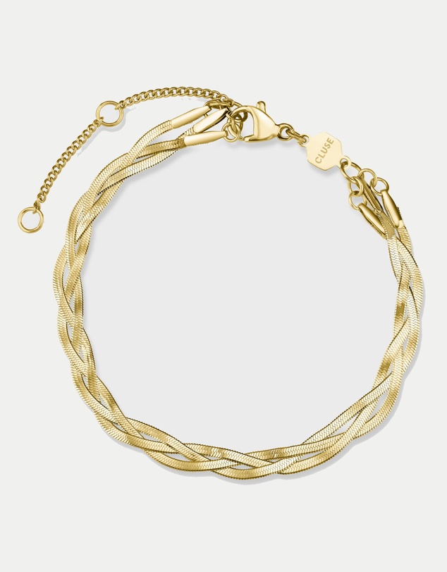 Cluse - Gracieuse Petite Gold Watch & Bracelet Gift Set
