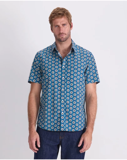 Sportscraft - Walter Short Sleeve Liberty Shirt