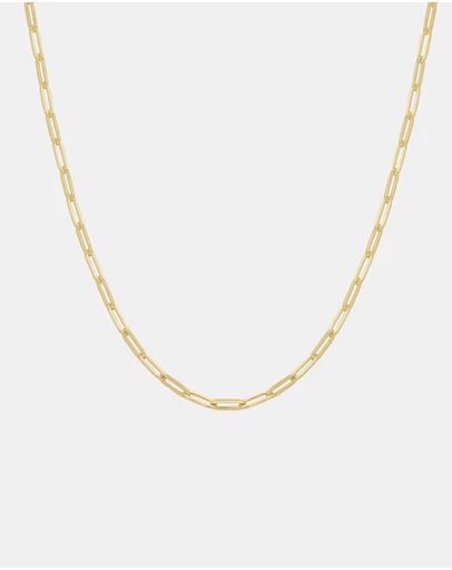 Ania Haie - Ania Haie Gold Paper Clip Chain Necklace