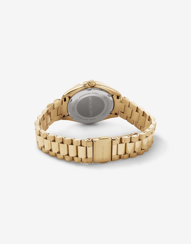 Michael Hill - Ladies' 32.5mm Dress Watch in Gold-Tone Stainless Steel