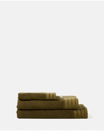 Linen House - Marley Olive Towel Collection