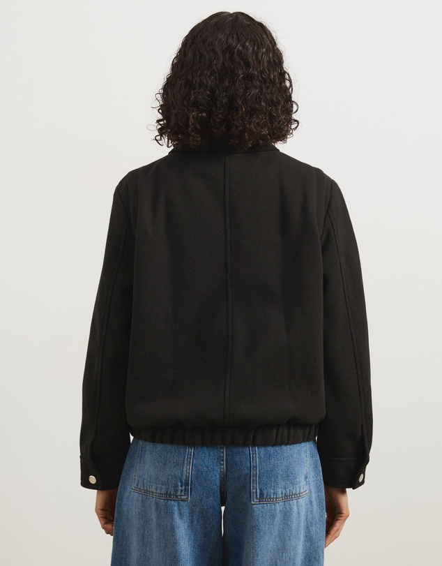 Atmos&Here - Juliet Herringbone Bomber Jacket